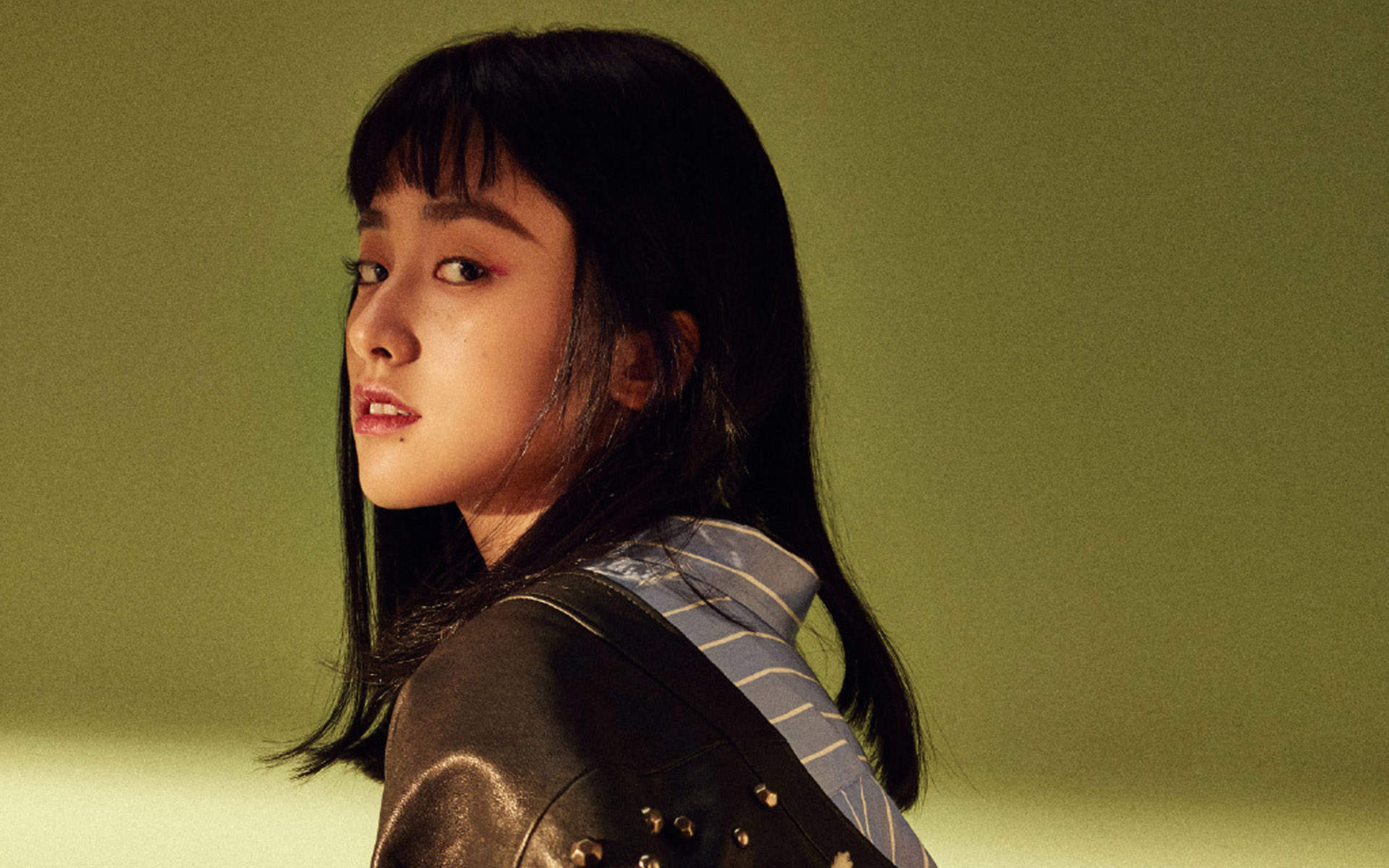 高清美女沈月连衣裙清新甜美写真图片图片