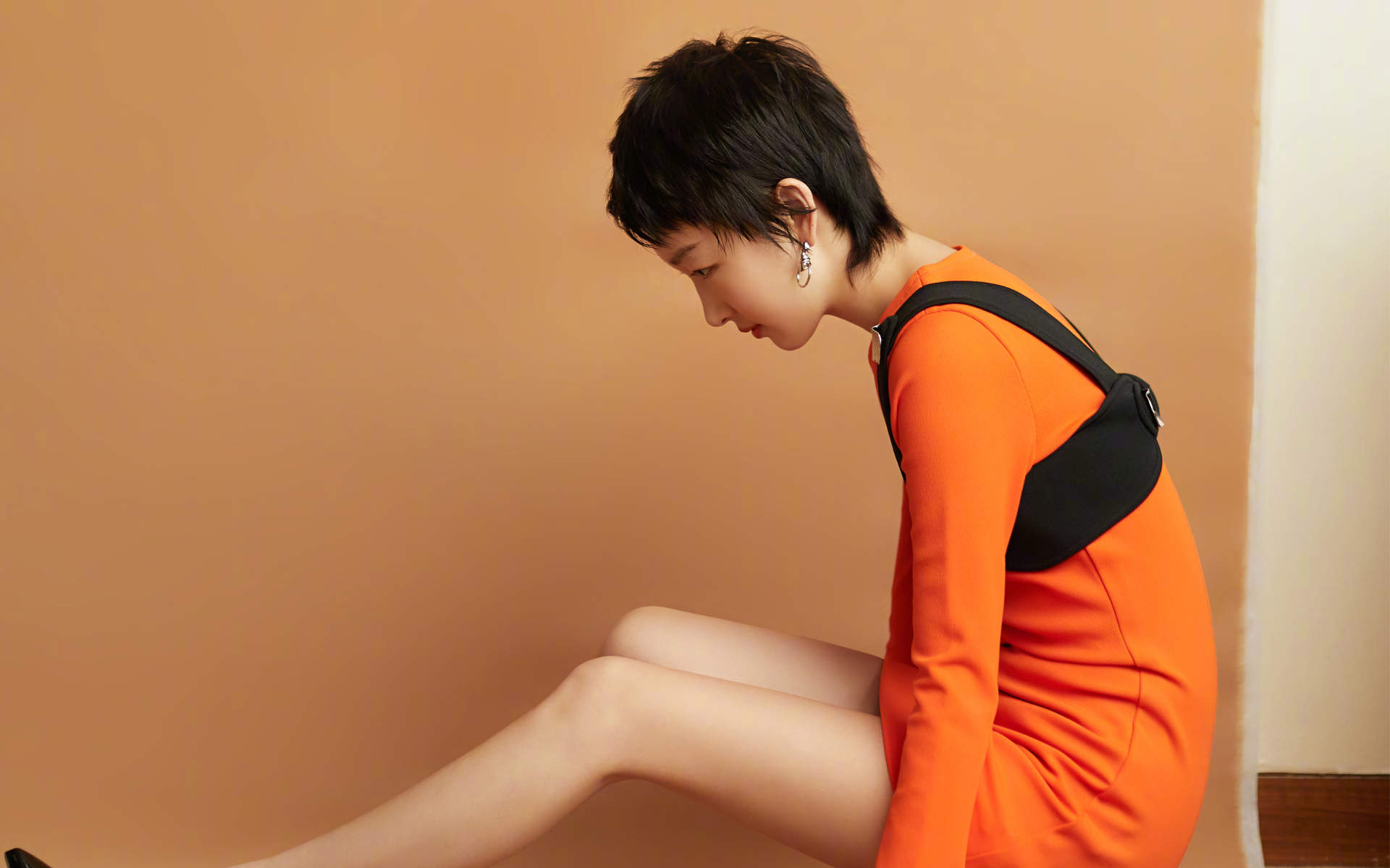 高清中国内地影视河北省石家庄女演员周冬雨迷人魅力图片桌面壁纸图片