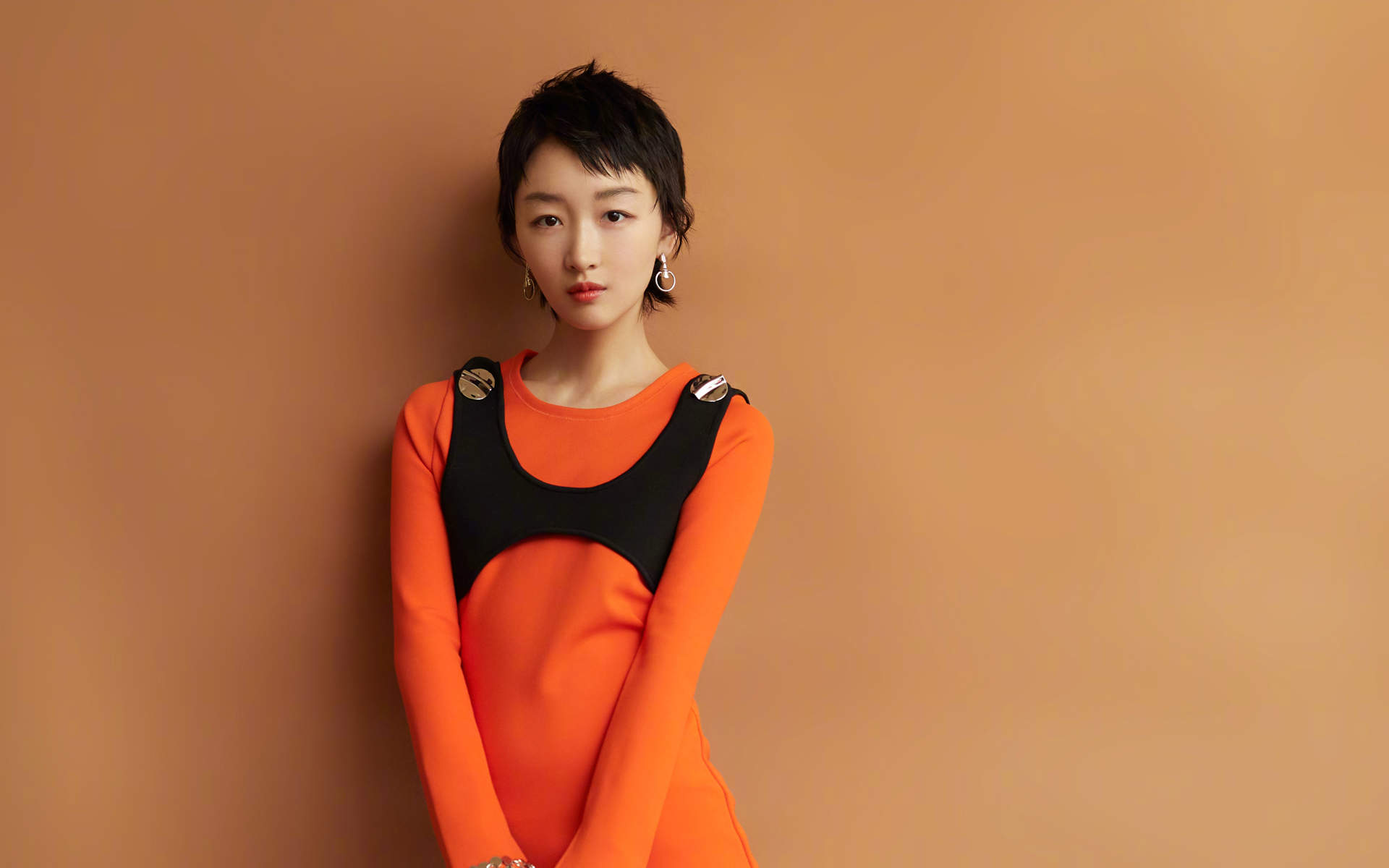高清中国内地影视河北省石家庄女演员周冬雨迷人魅力图片桌面壁纸图片