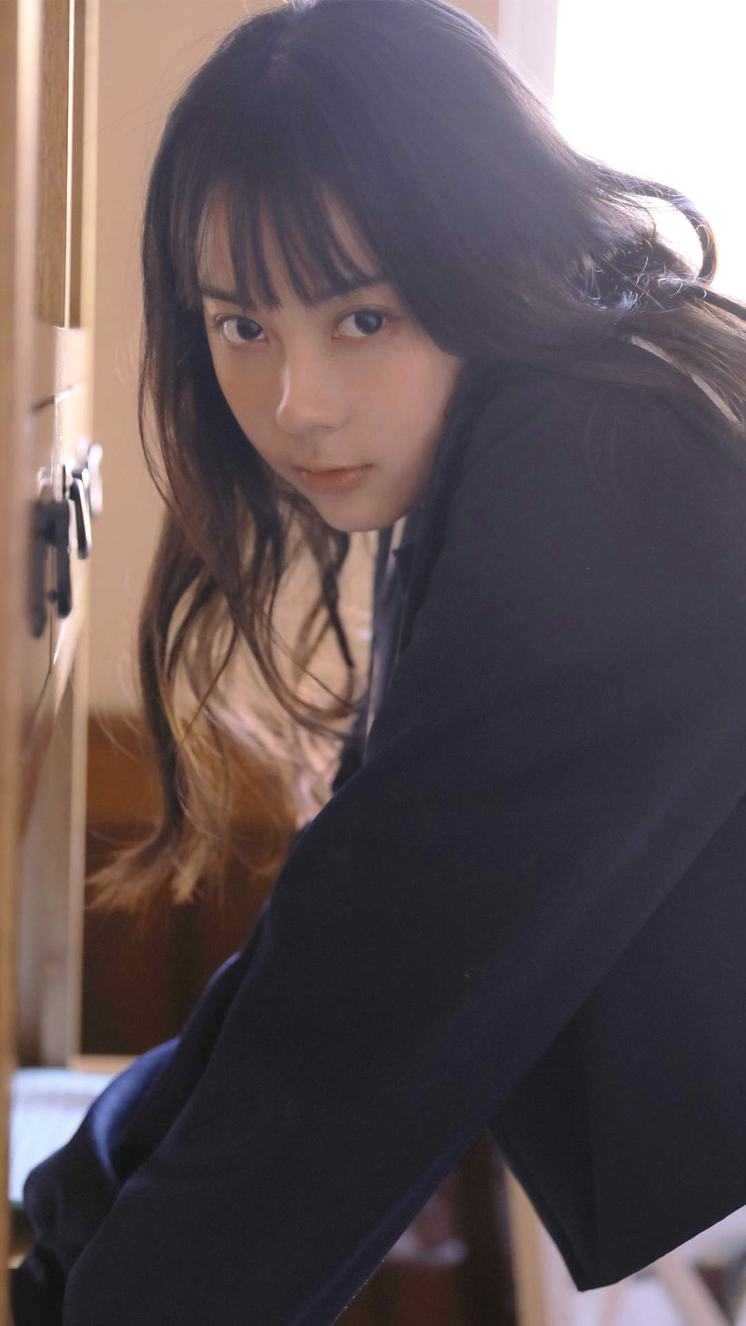 高清校花90后可爱清纯学生妹高清桌面壁纸图片