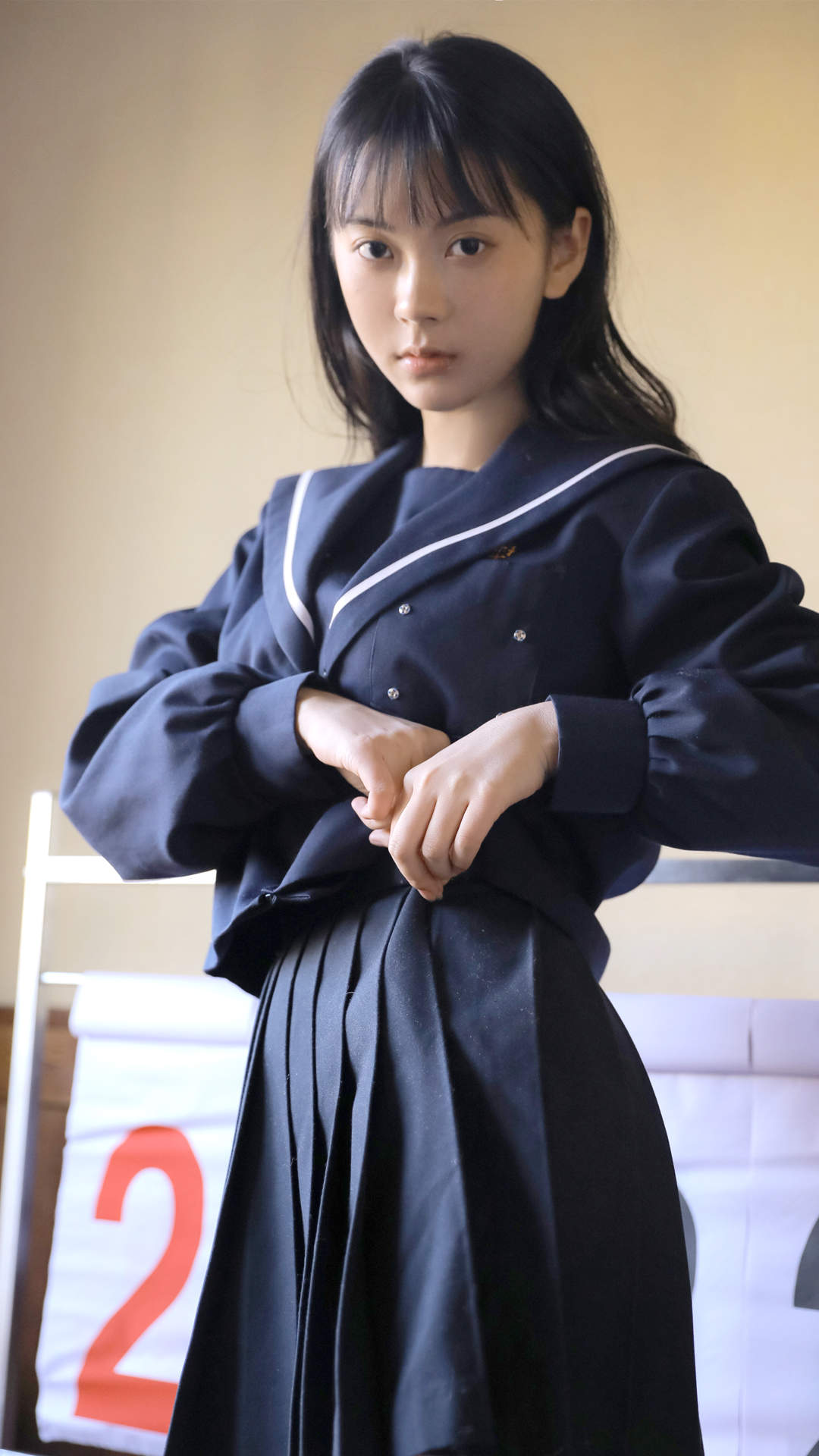 高清校花90后可爱清纯学生妹高清桌面壁纸图片