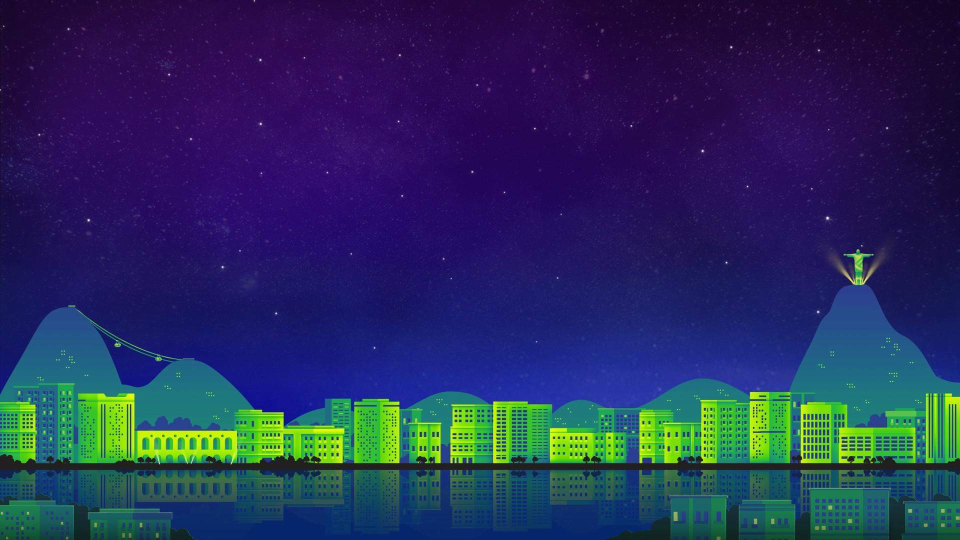 3D炫彩设计创意桌面壁纸图片