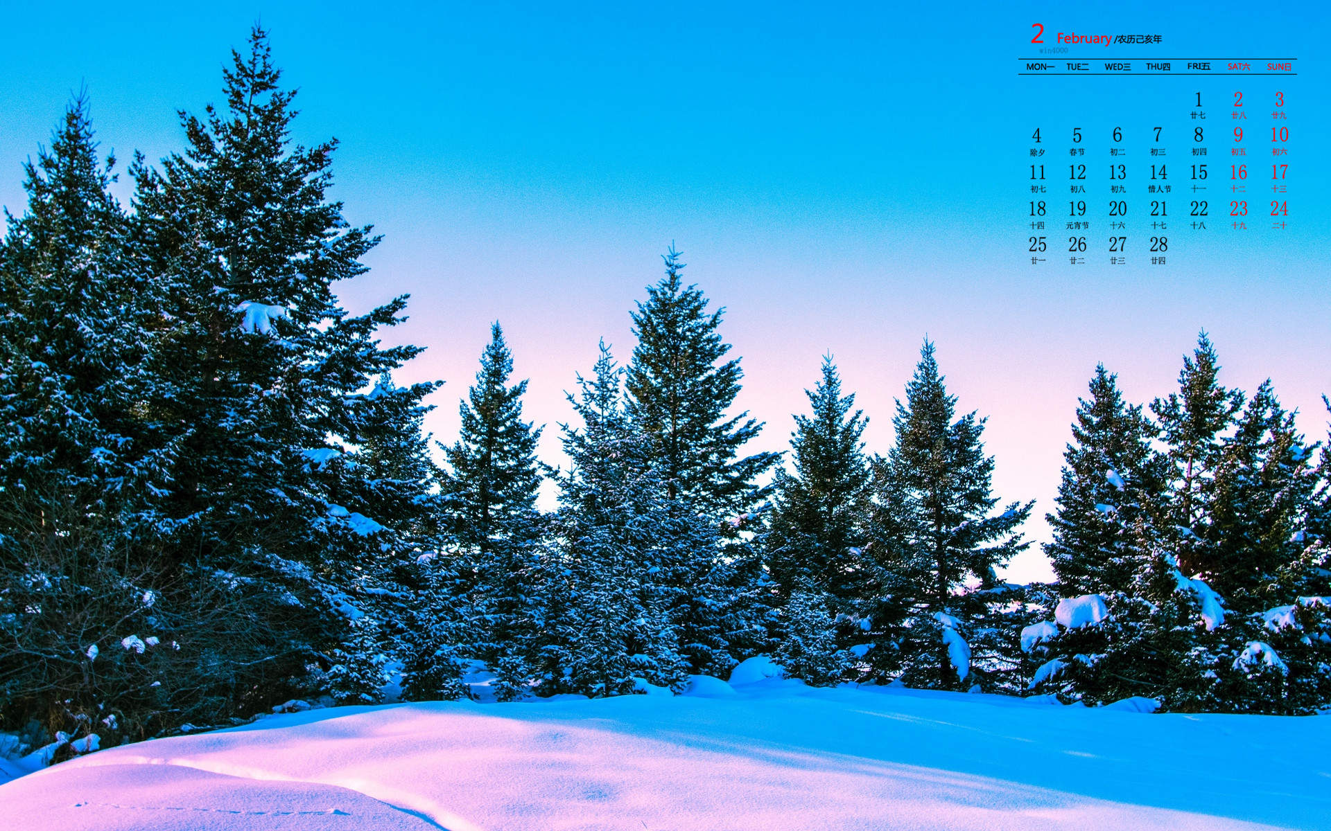 雪景图片