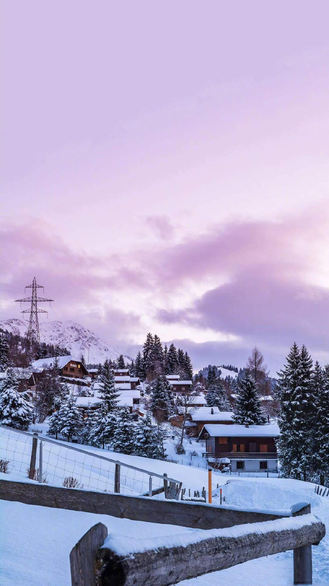 郑秀妍日本函馆冬日雪景唯美写真图片图片