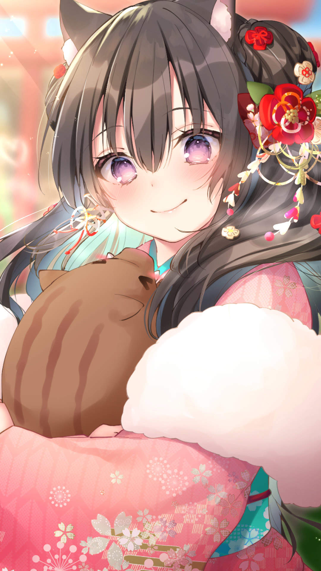唯美动漫少女高清壁纸图片图片