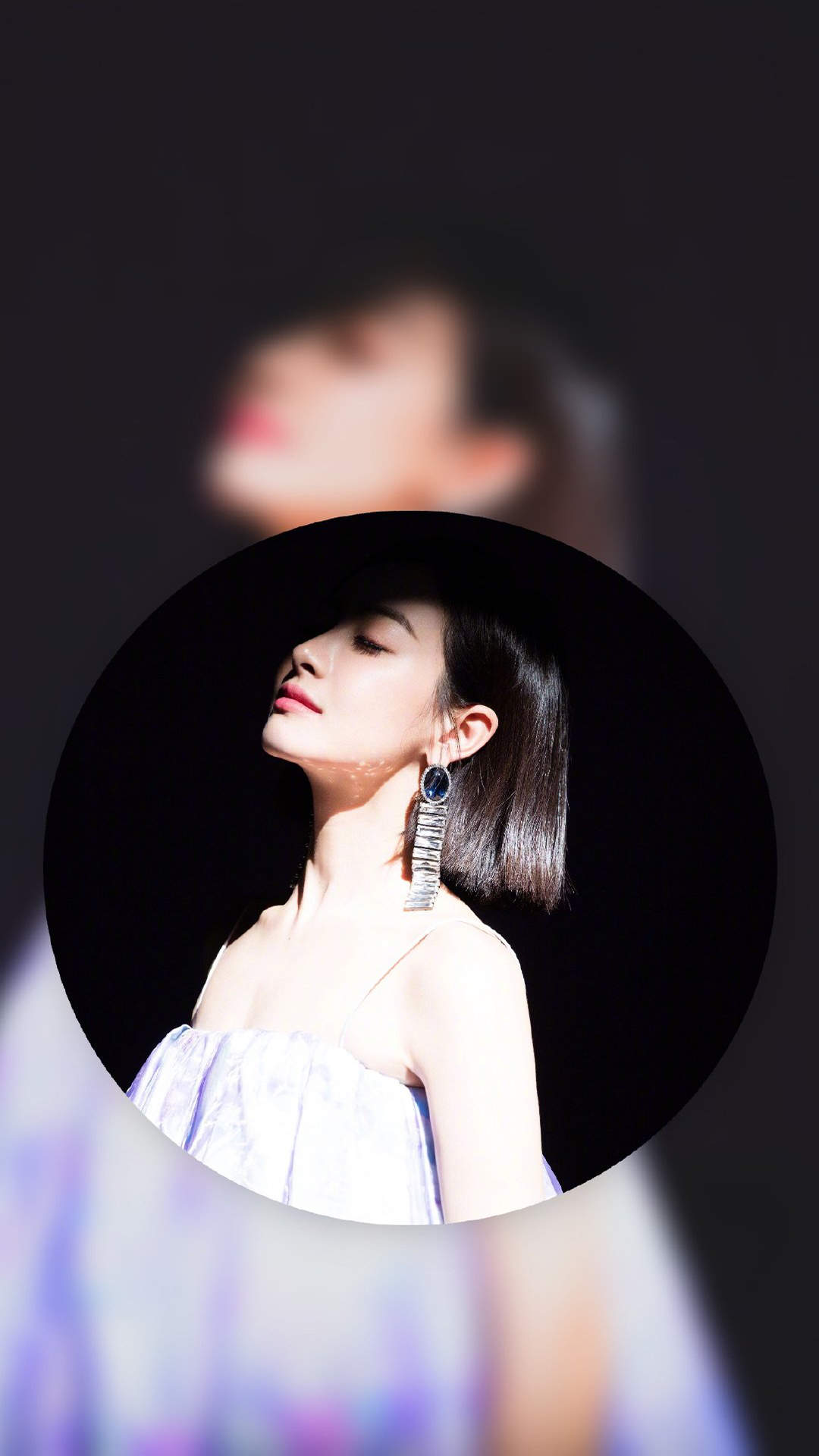 山东省青岛女演员宋茜妩媚动人写真桌面壁纸图片