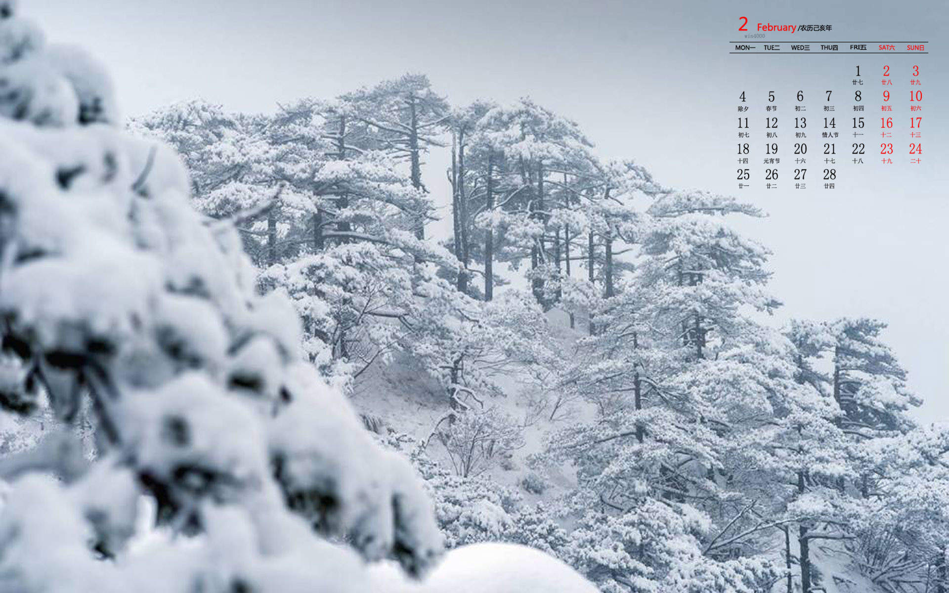 雪景图片