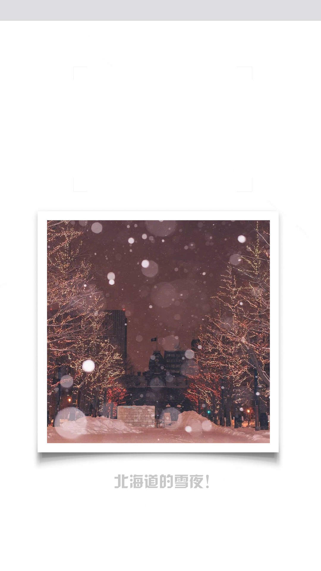北海道雪景图片高清手机壁纸图片
