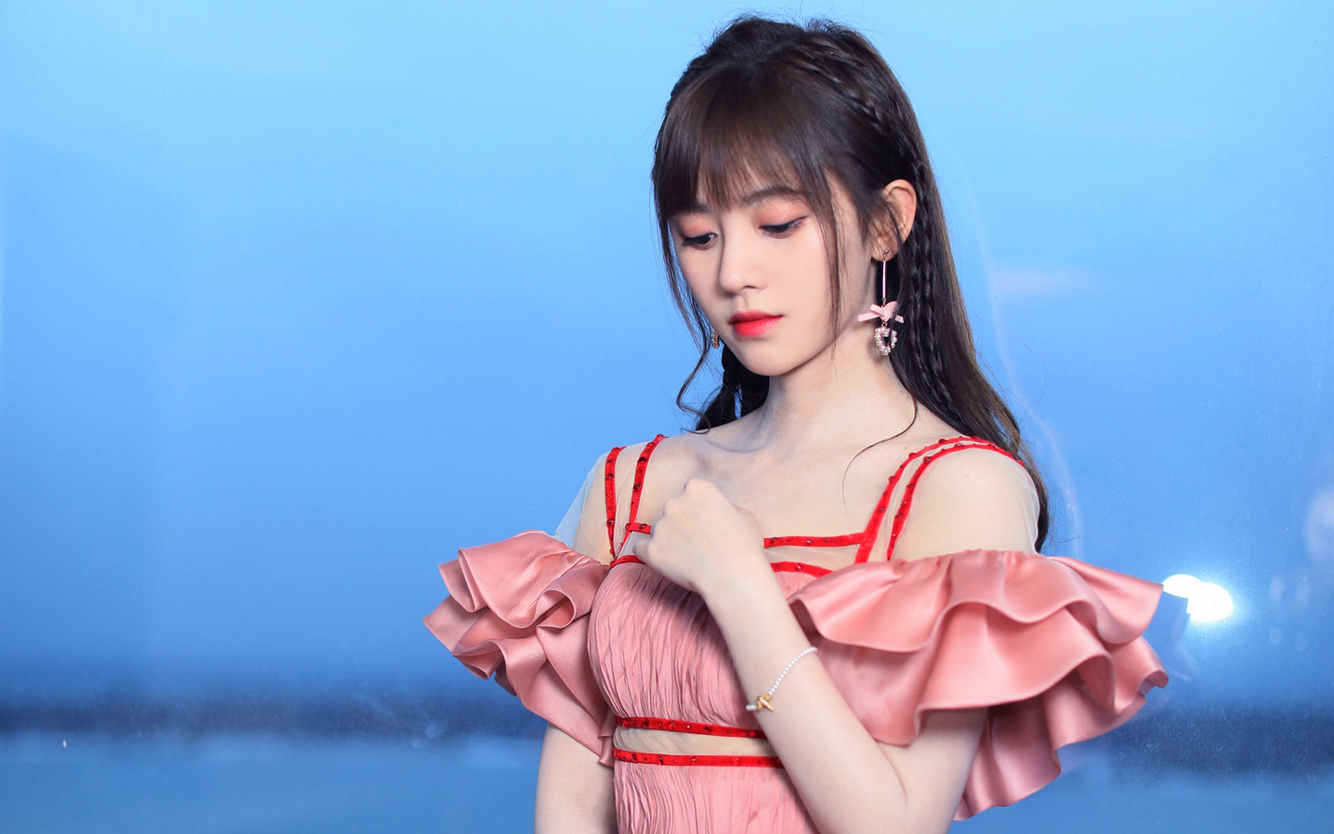 高清四川省遂宁美女鞠婧祎潮流时尚高清手机壁纸图片 高清四川省遂宁美女鞠婧祎潮流时尚高清手机壁纸图片