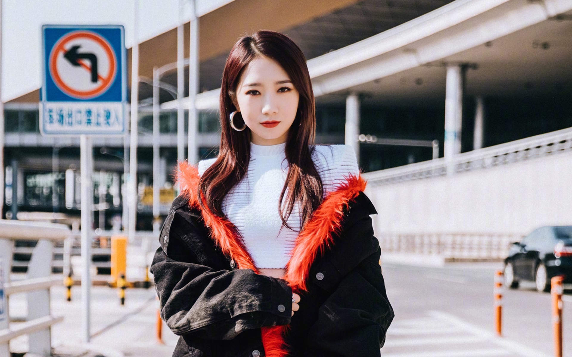 高清女明星孟美岐中国风时尚写真图片图片