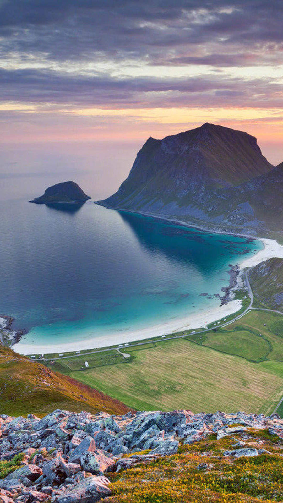 唯美迷人的海边风景图片手机壁纸图片