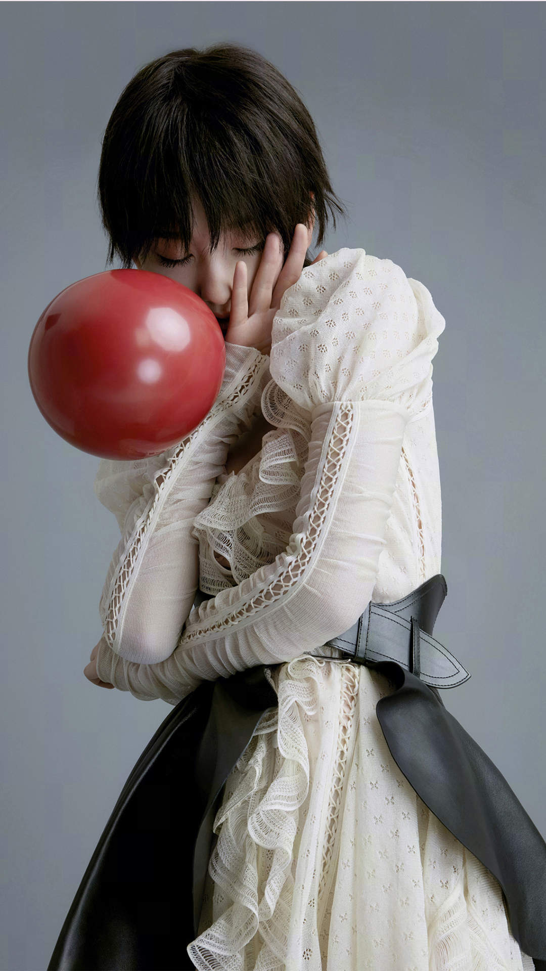 中国北京当代95后女演员宋祖儿性感优雅写真桌面壁纸图片