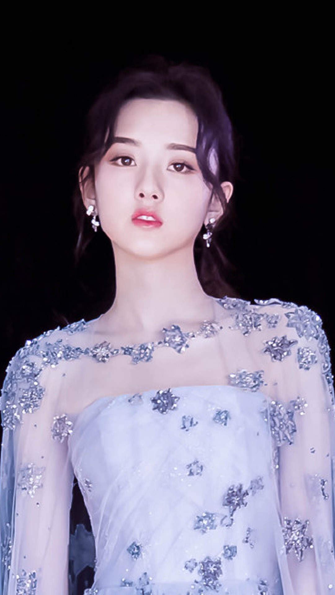 中国北京当代95后女演员宋祖儿性感优雅写真桌面壁纸图片