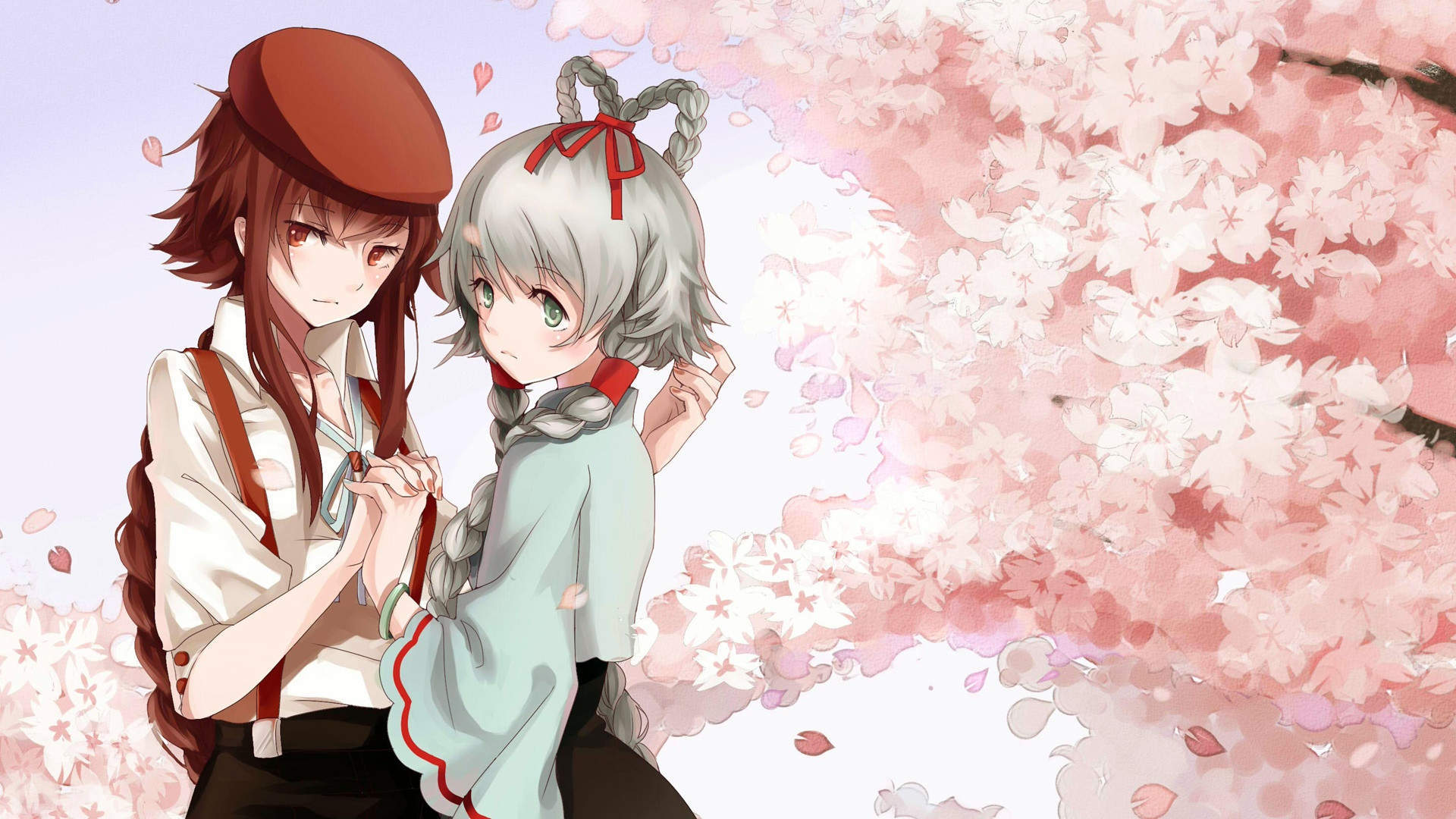 动漫少女唯美手机壁纸图片