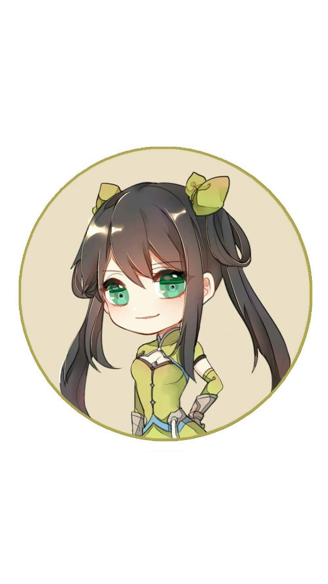 二次元动漫人物手绘插画手机壁纸图片
