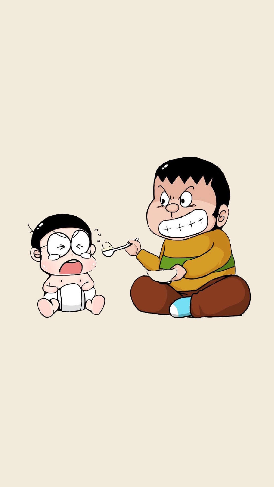 七龙珠萌版动漫人物高清手机壁纸图片