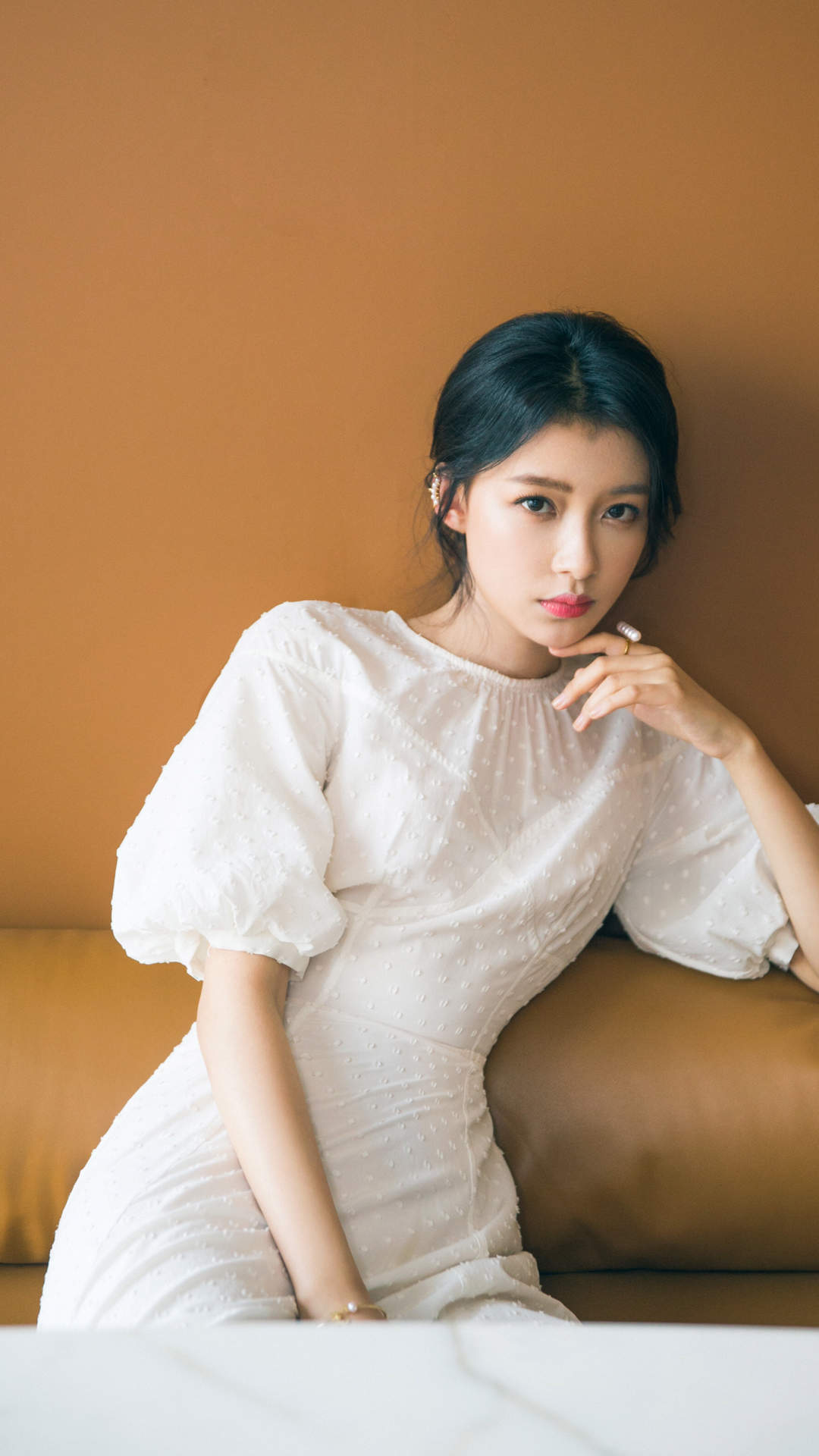 林省通化市集安女明星孙怡妩媚动人时尚写真大片图片