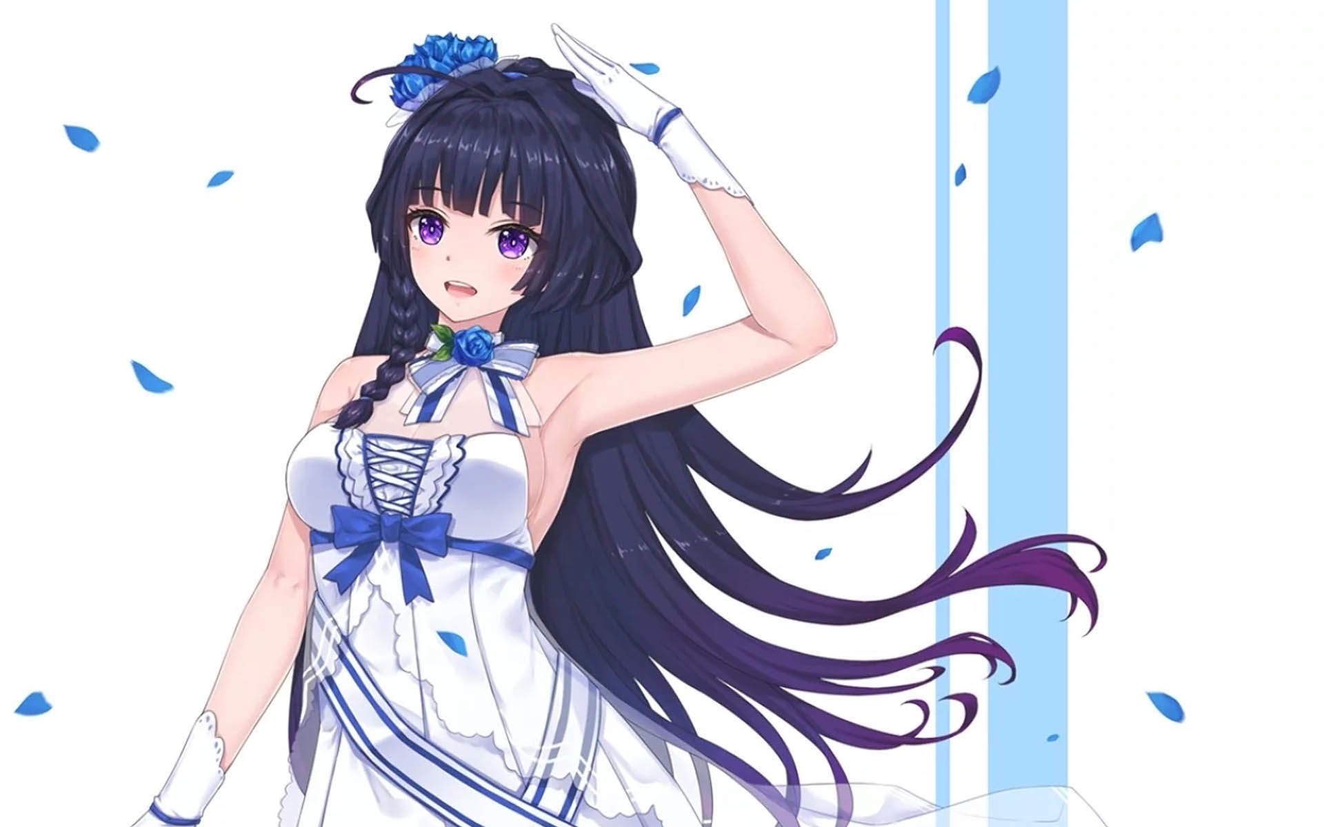 唯美动漫少女头像图片图片