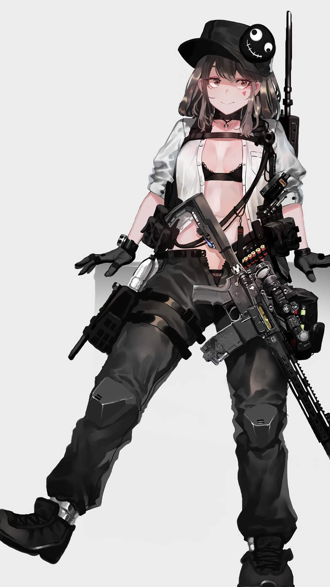 清纯可爱动漫美女手机壁纸图片