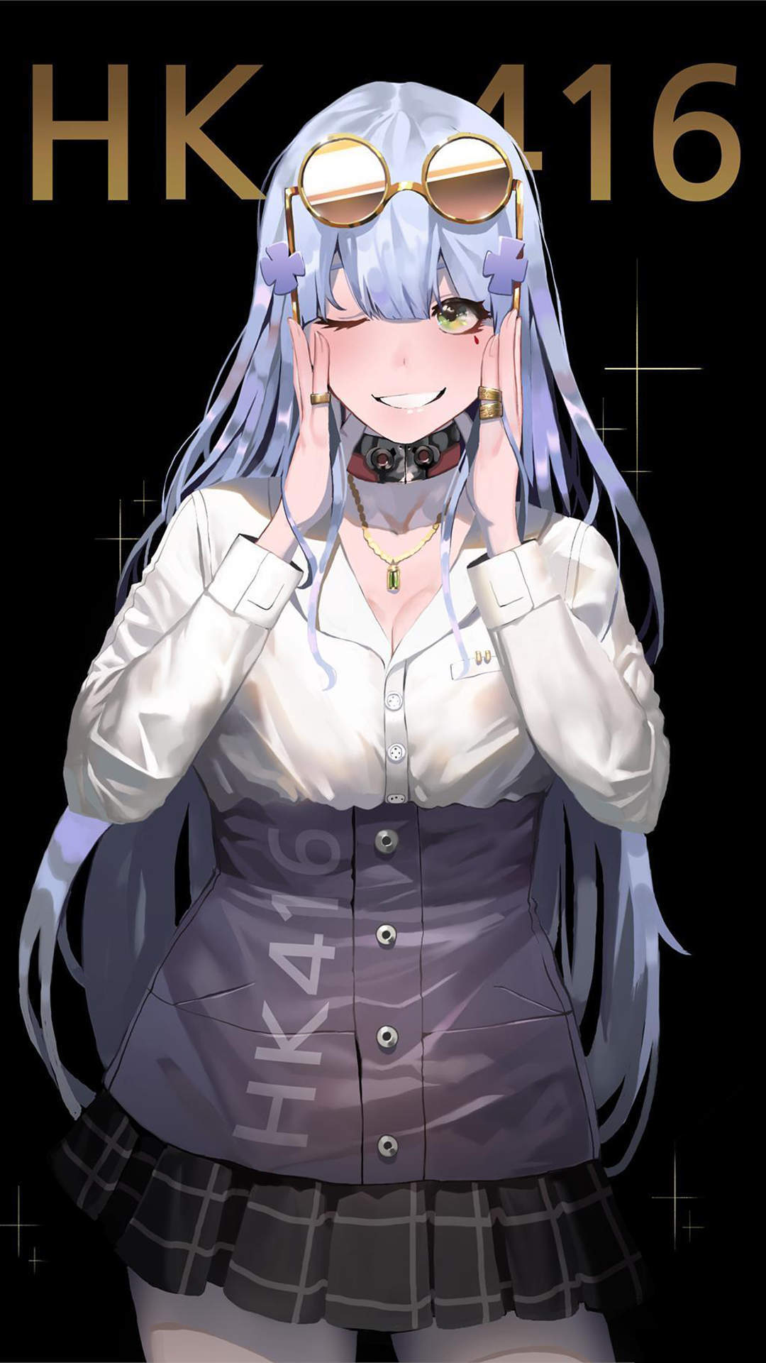 性感动人二次元美女手机壁纸图片