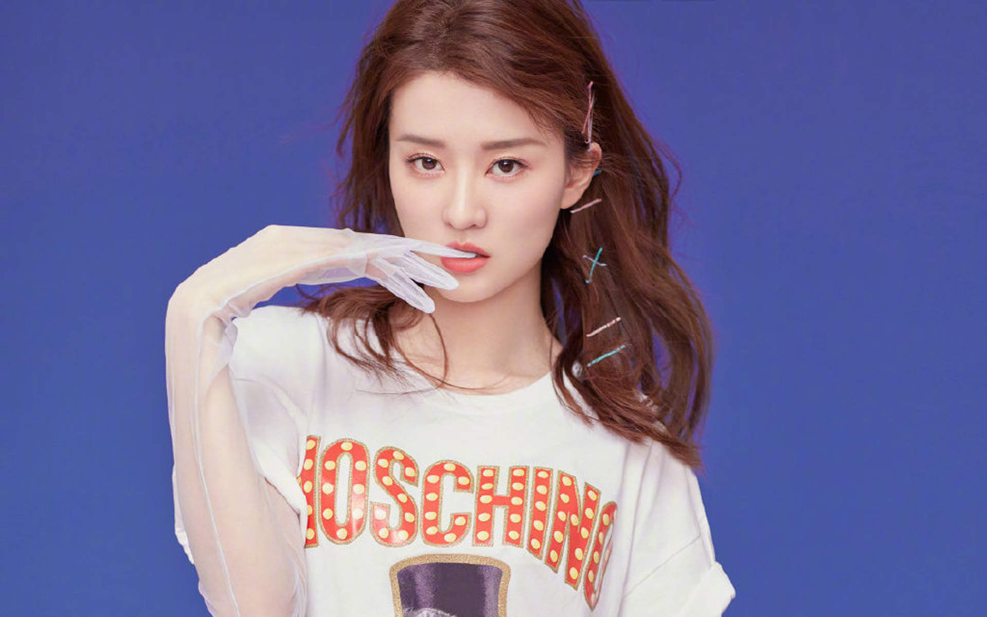 高清中国内地黑龙江省哈尔滨女演员乔欣甜美养眼写真图片桌面壁纸图片