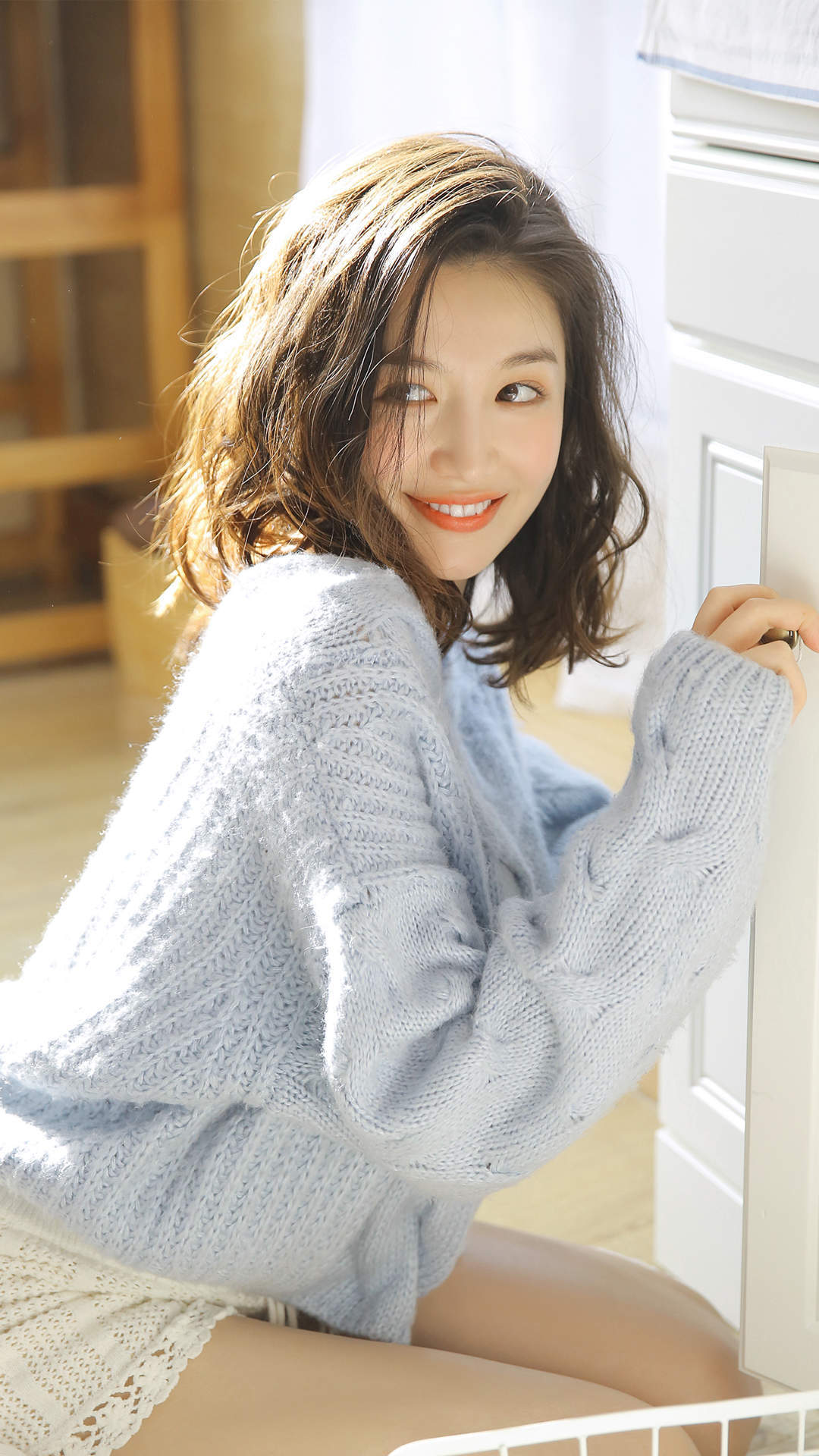 清纯可爱动漫美女手机壁纸图片