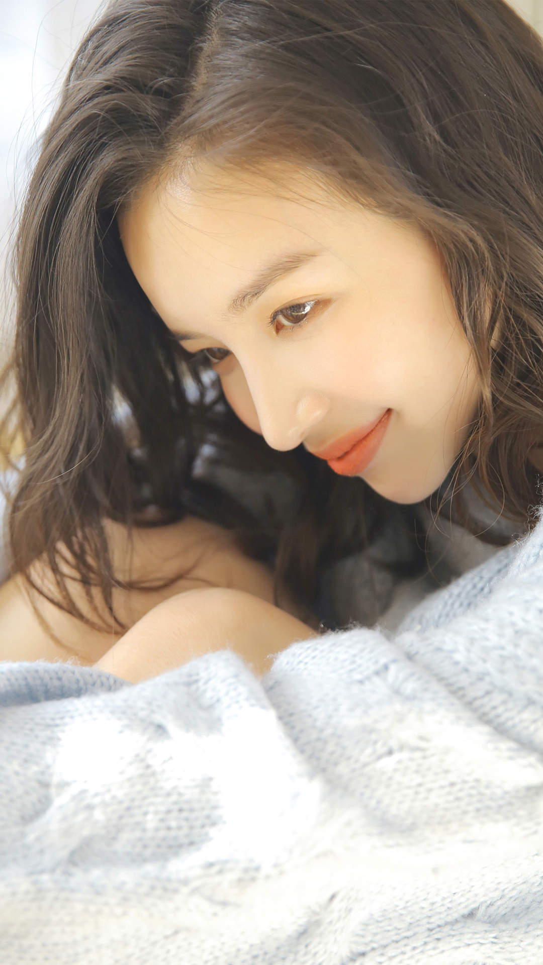 清纯可爱动漫美女手机壁纸图片