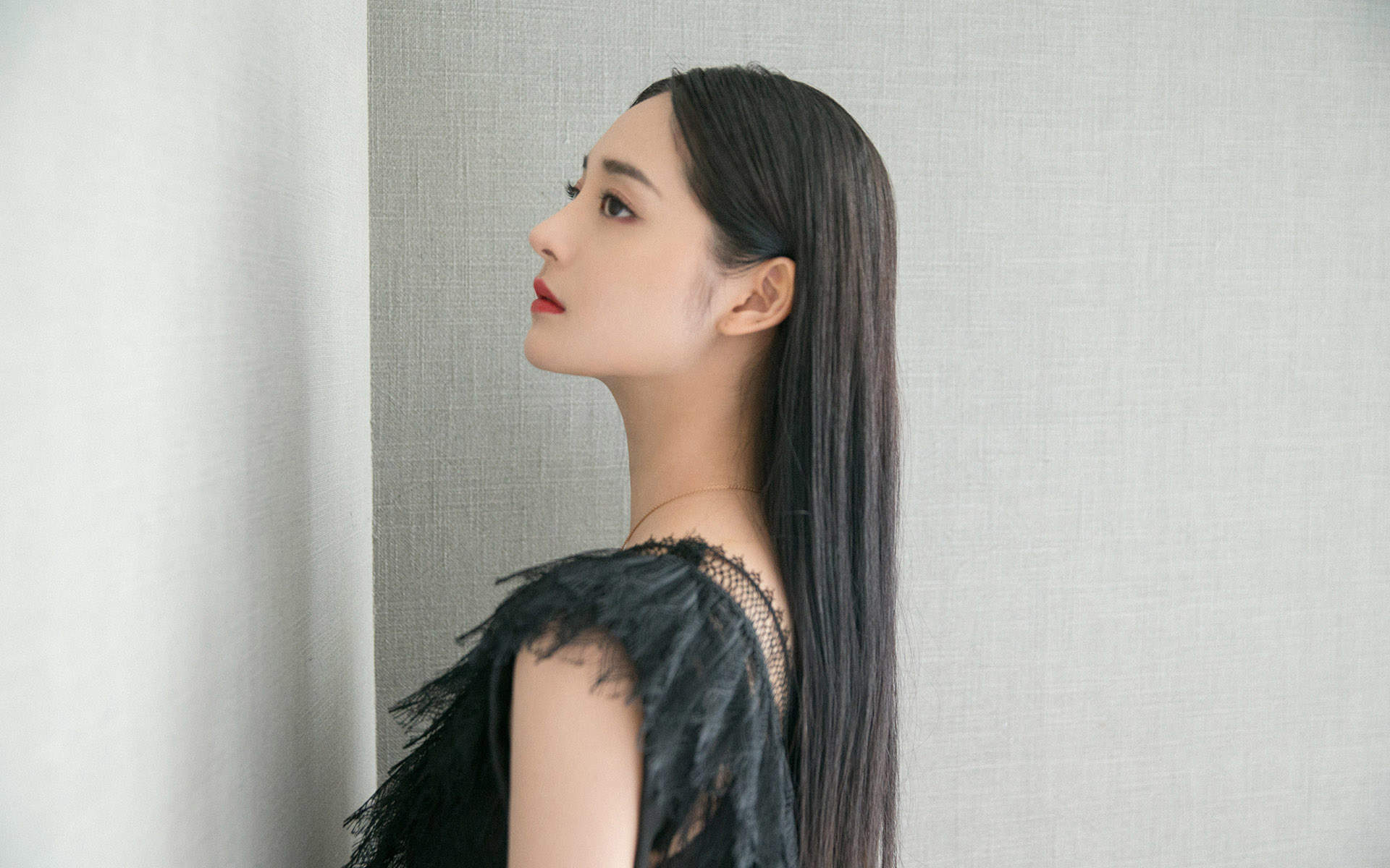 高清上海奉贤美女周洁琼优雅浪漫手机壁纸图片