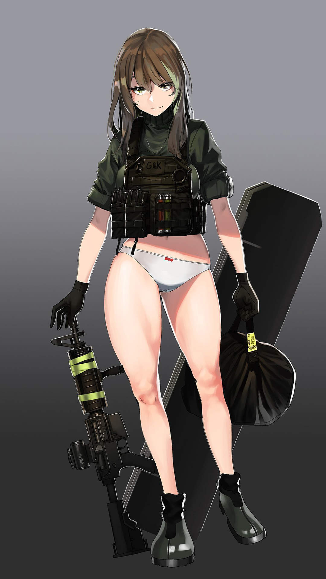 清纯可爱动漫美女手机壁纸图片