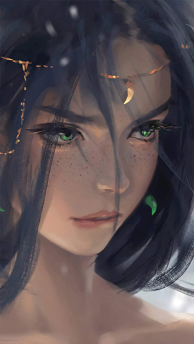宫崎骏动漫人物插画高清手机壁纸图片