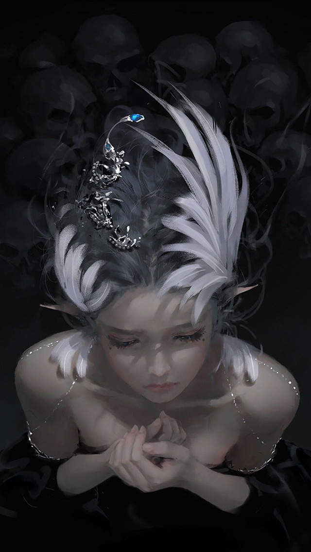 宫崎骏动漫人物插画高清手机壁纸图片