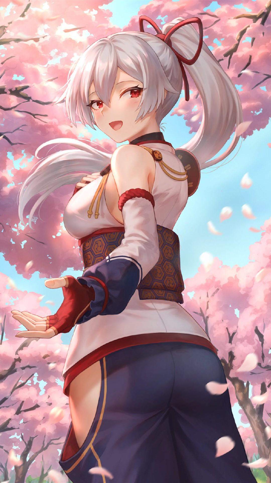 清纯可爱动漫美女手机壁纸图片