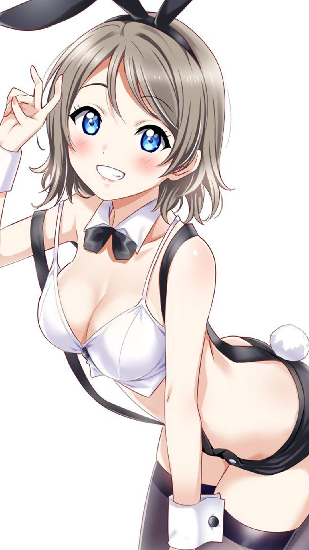 甜美二次元美女手机壁纸图片