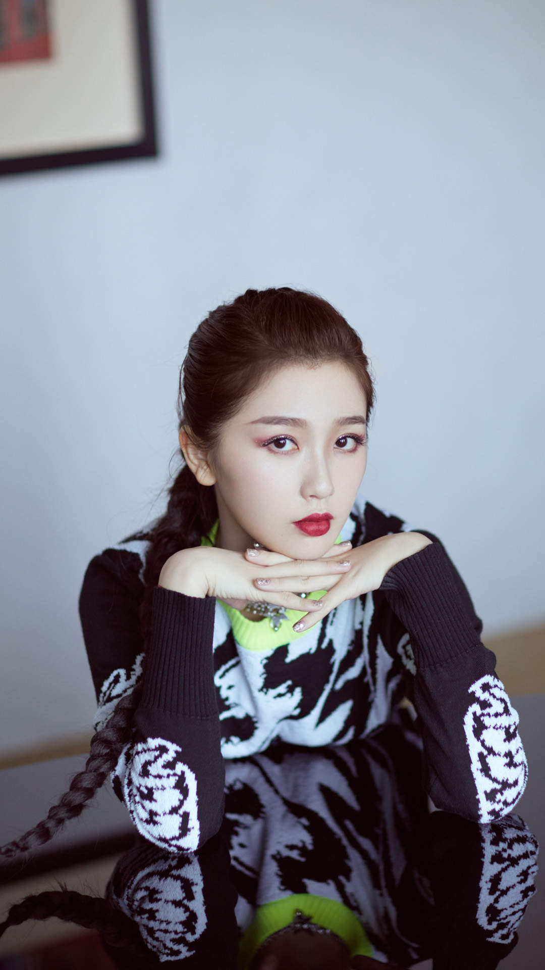 高清中国内地美女虞书欣甜美运动风写真图片图片