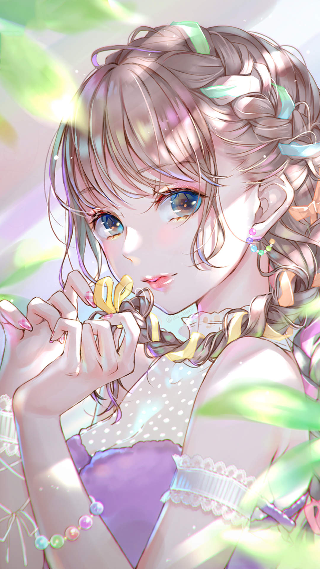 唯美动漫少女头像图片图片