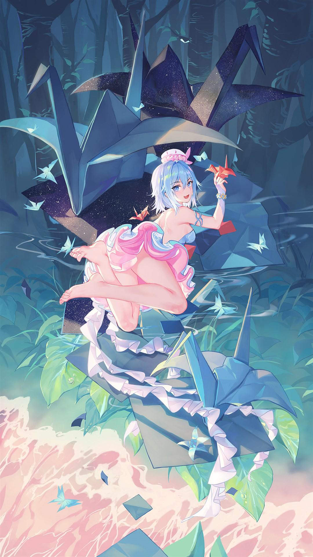 清纯可爱动漫美女手机壁纸图片
