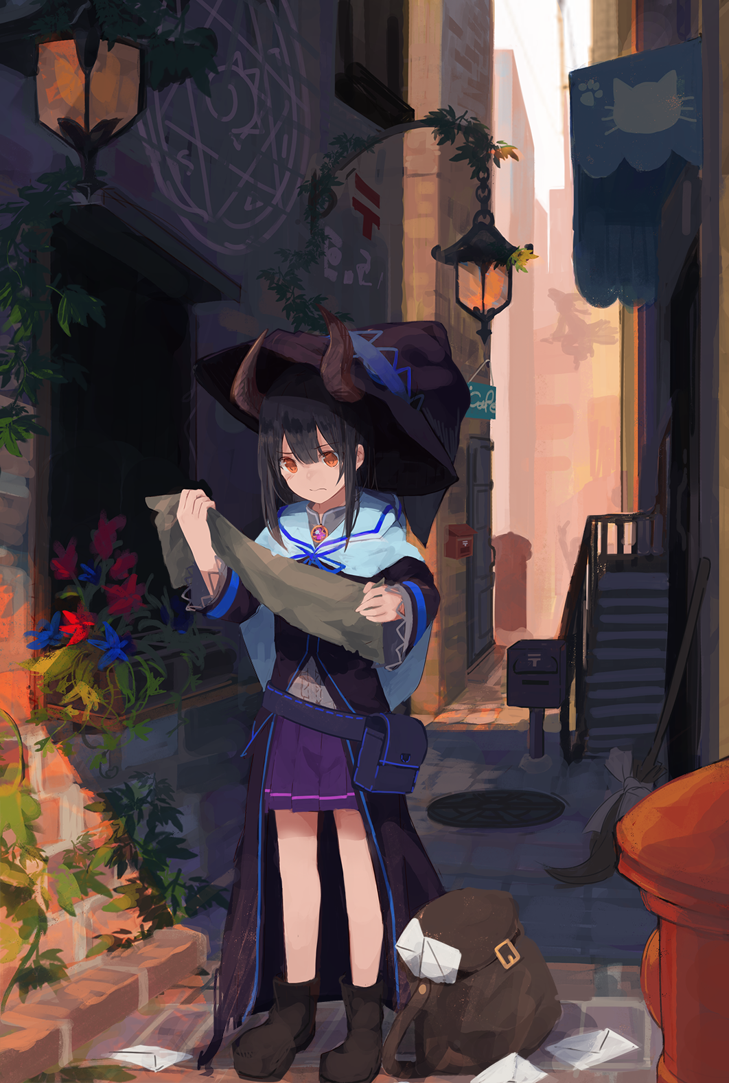 唯美动漫少女头像图片图片