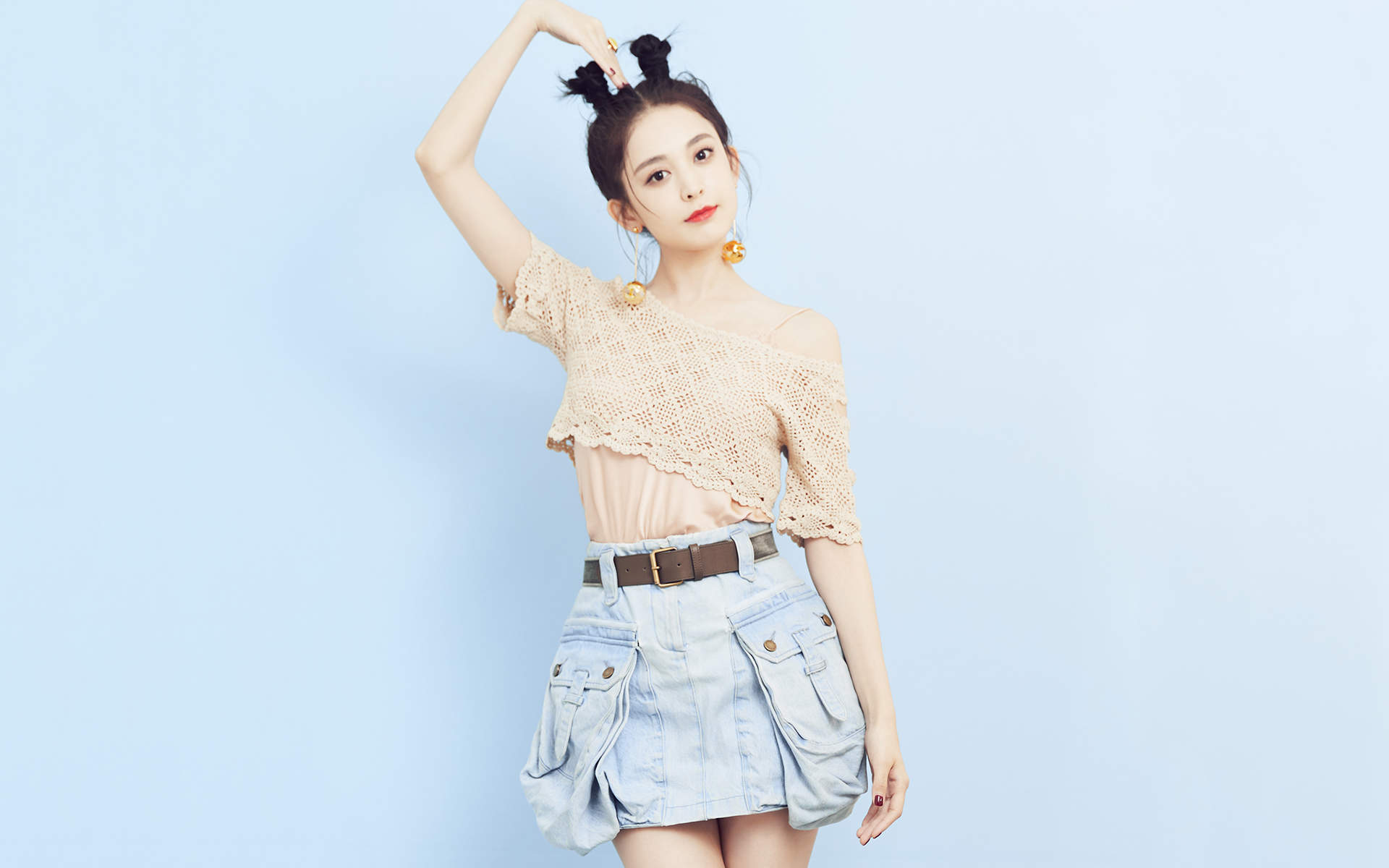 中国内地新疆乌鲁木齐市影视女演员古力娜扎清秀写真手机壁纸图片 中国内地新疆乌鲁木齐市影视女演员古力娜扎清秀写真手机壁纸图片