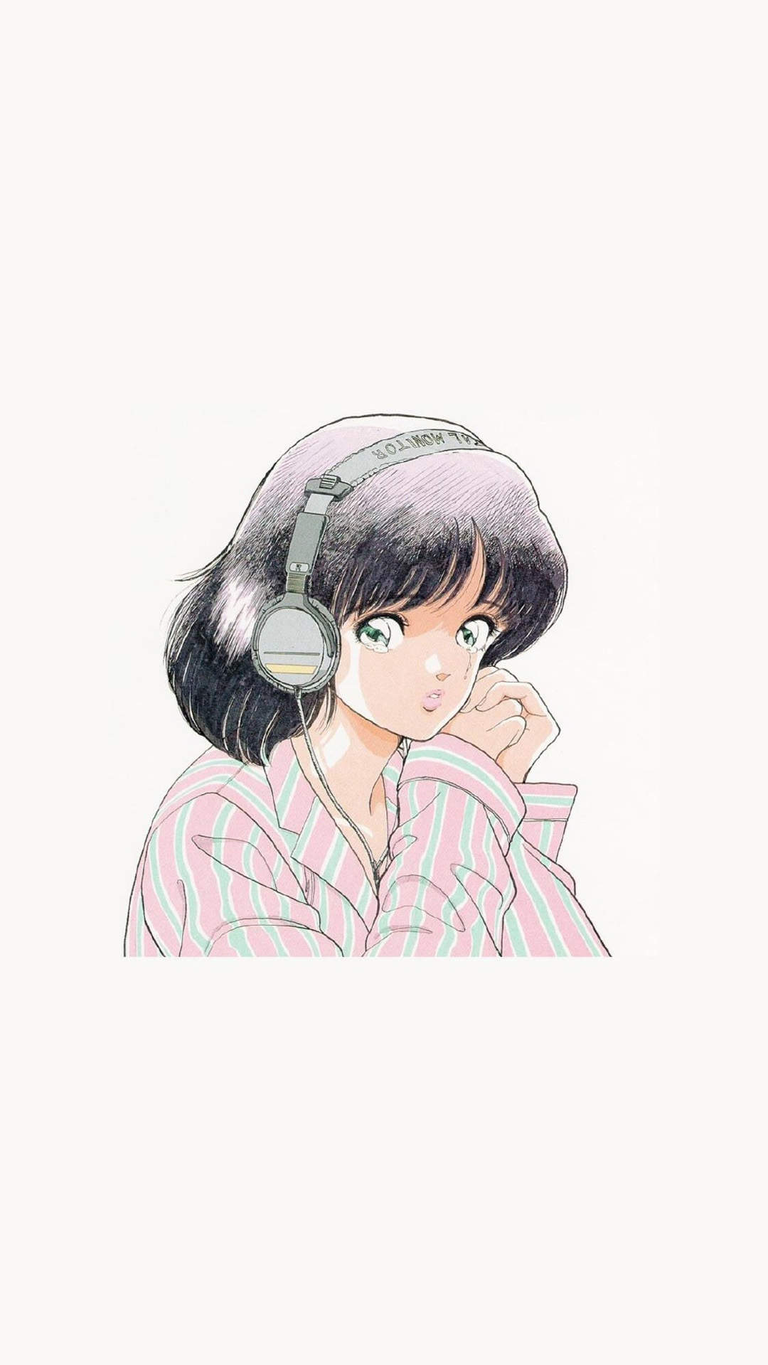 卡通美少女插画图片手机壁纸图片