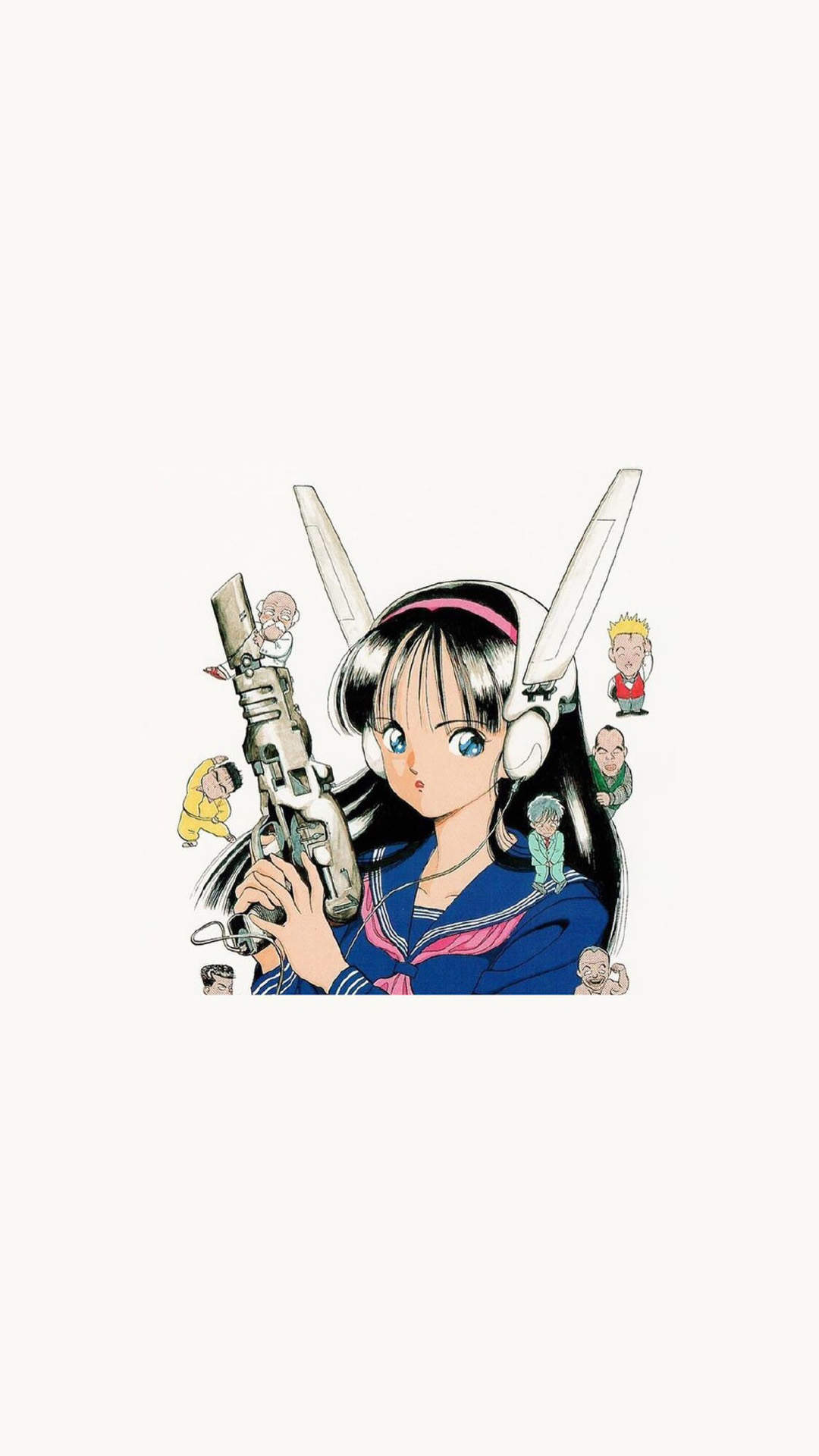 卡通美少女图片
