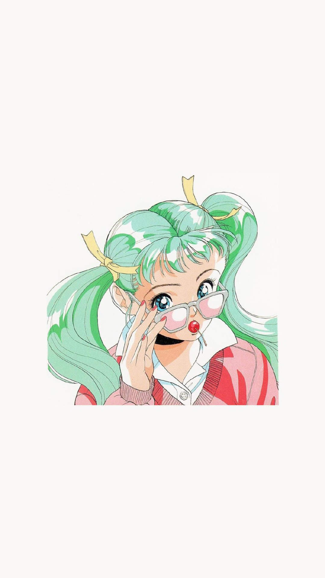 卡通美少女插画图片手机壁纸图片
