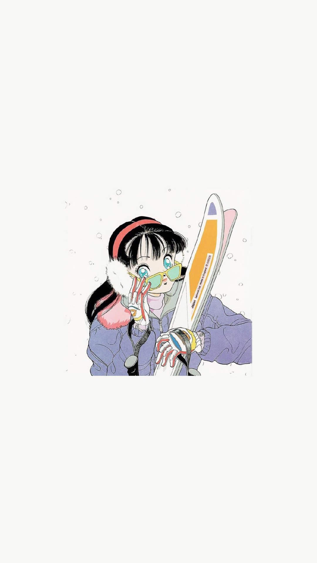 卡通美少女插画图片手机壁纸图片
