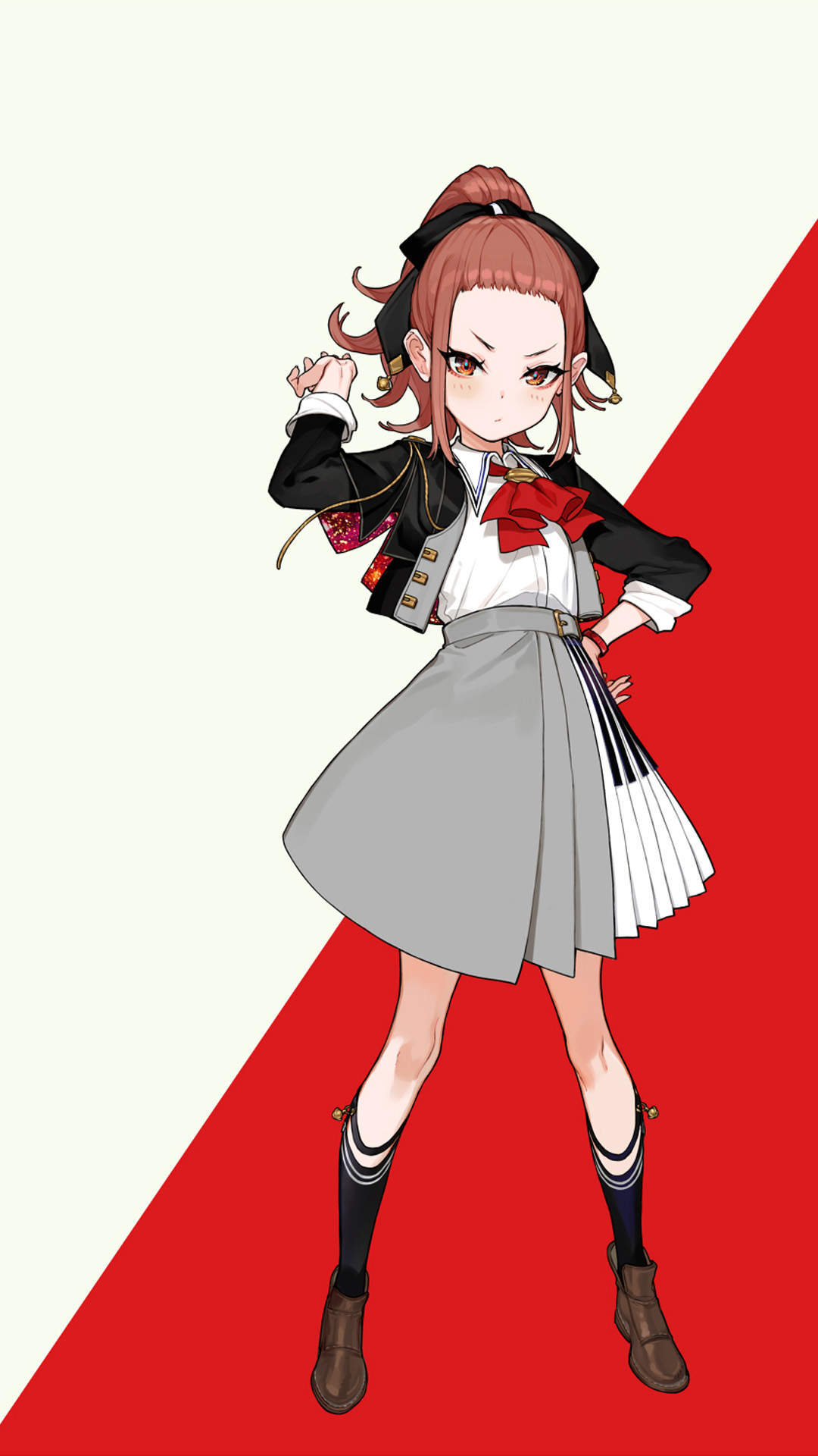 清纯可爱动漫美女手机壁纸图片