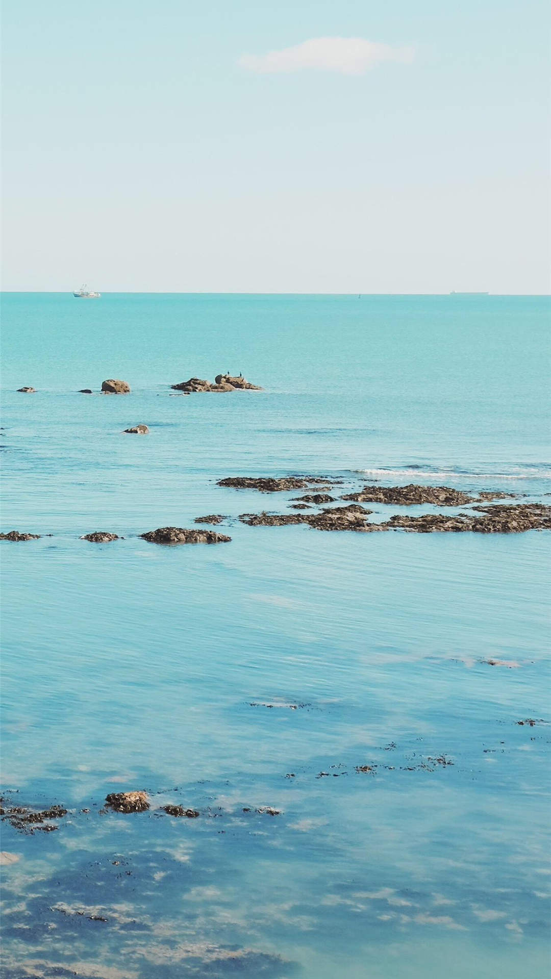 小清新唯美海边风景高清手机壁纸图片