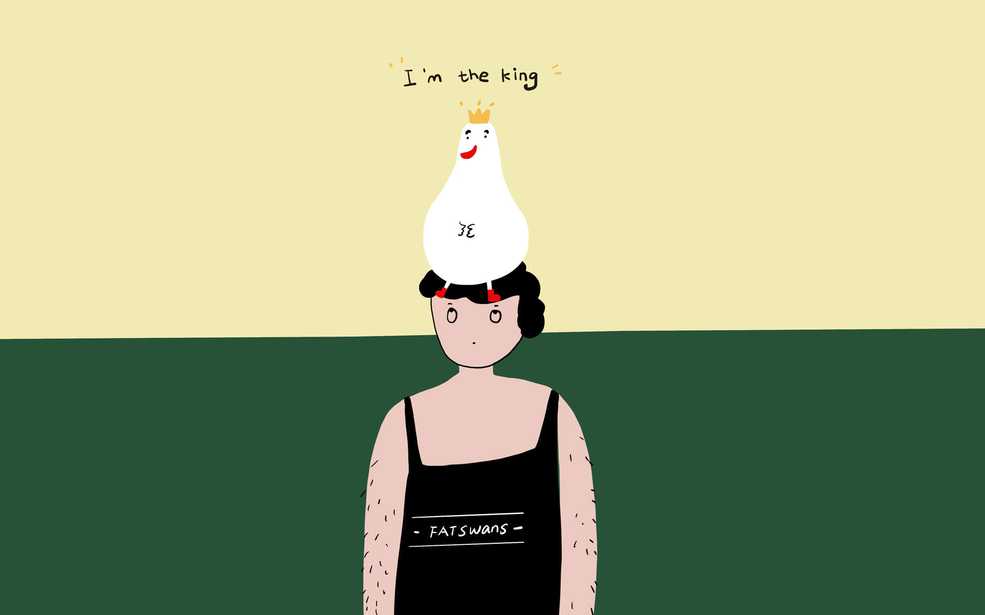 趣味插画卡通桌面壁纸图片图片
