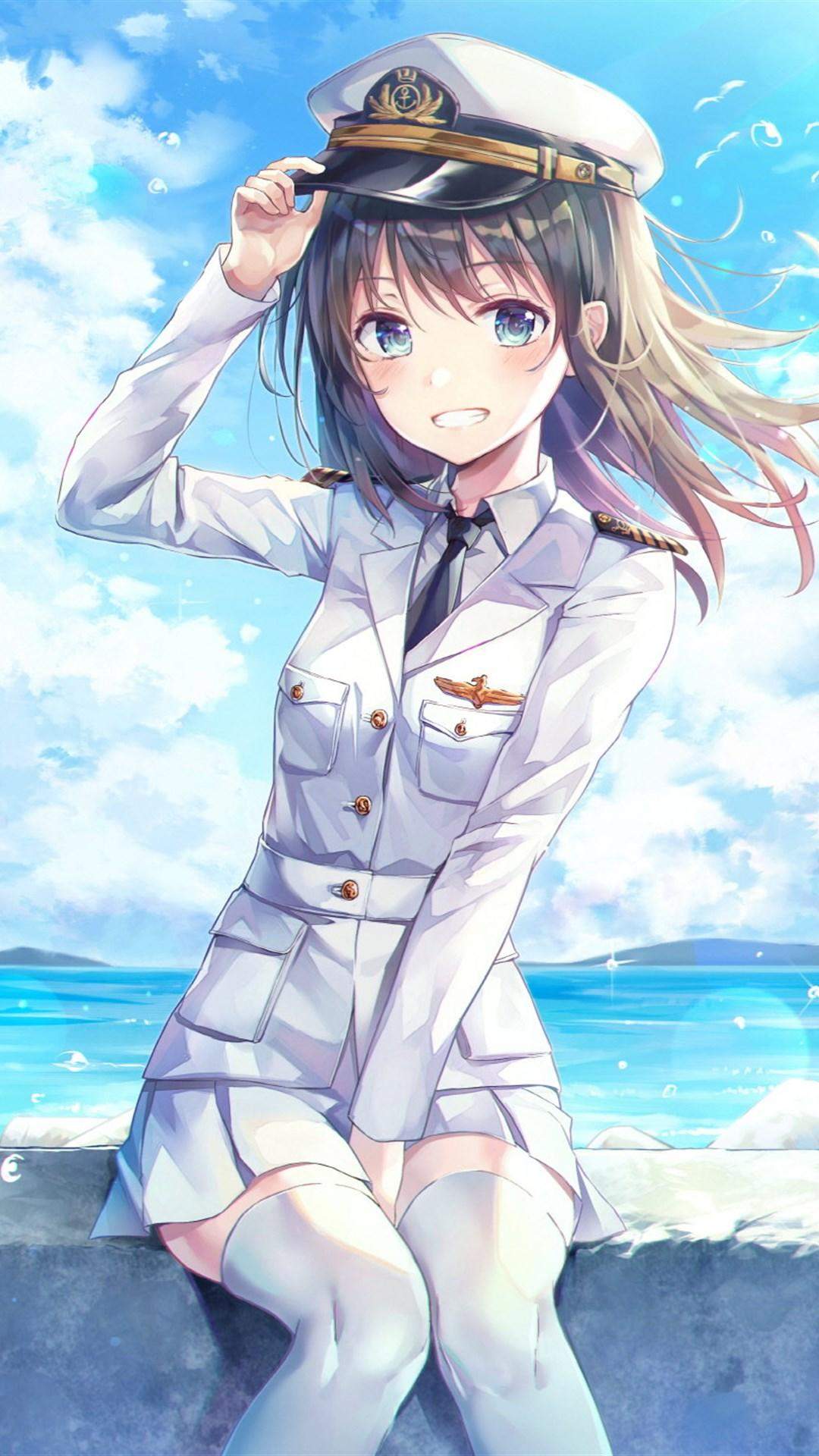 可爱动漫美女手机壁纸图片