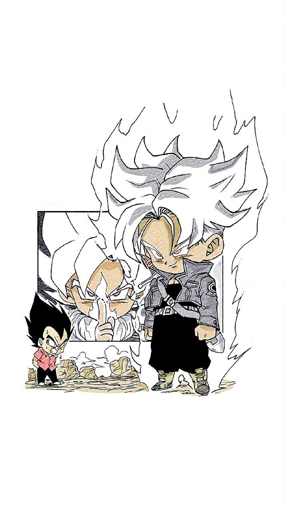 宫崎骏动漫人物插画高清手机壁纸图片