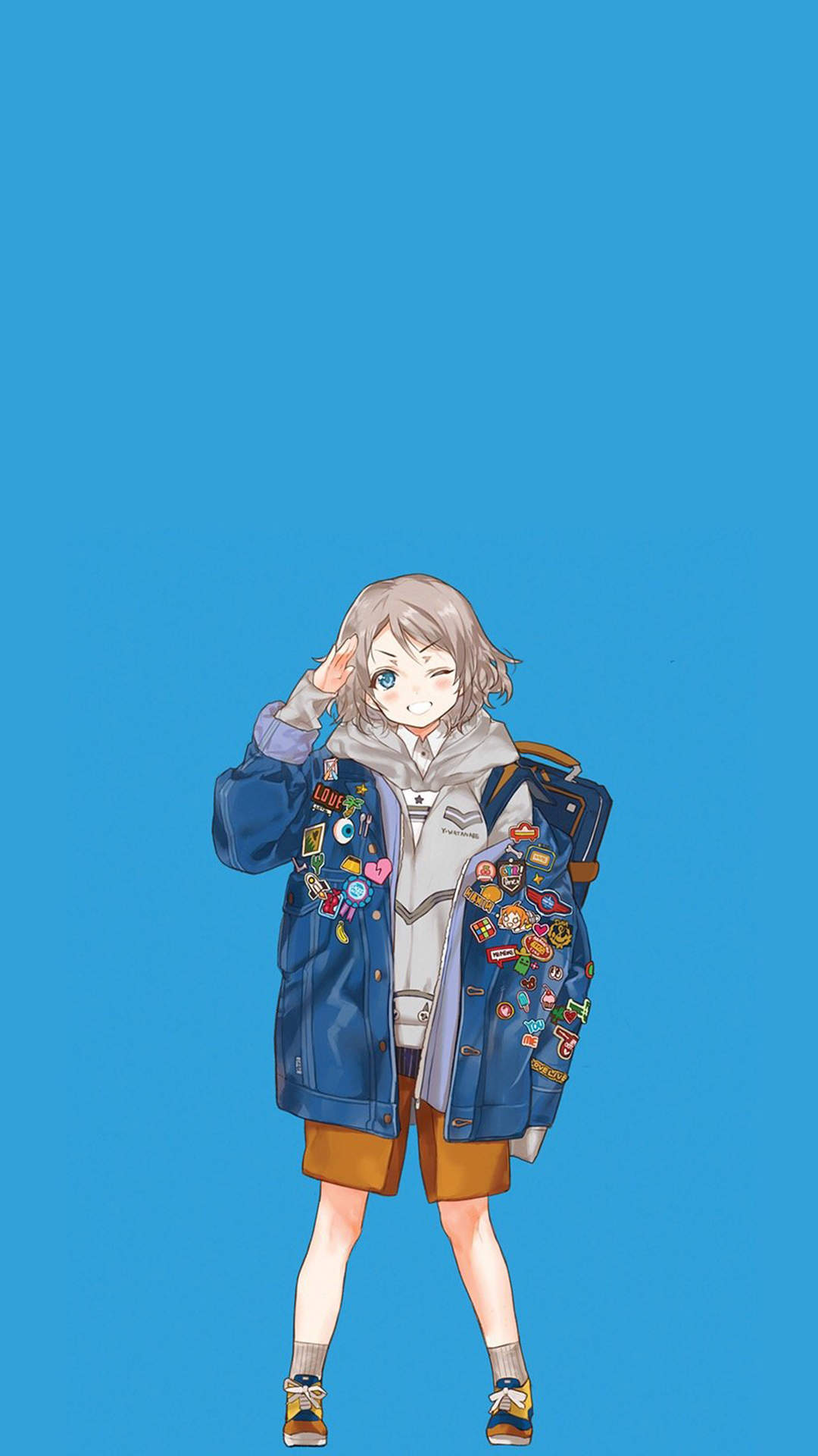 性感动漫少女图片手机壁纸图片