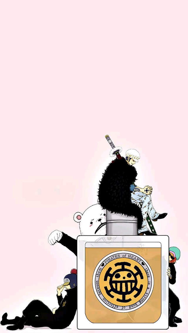 海贼王人物插画高清手机壁纸图片