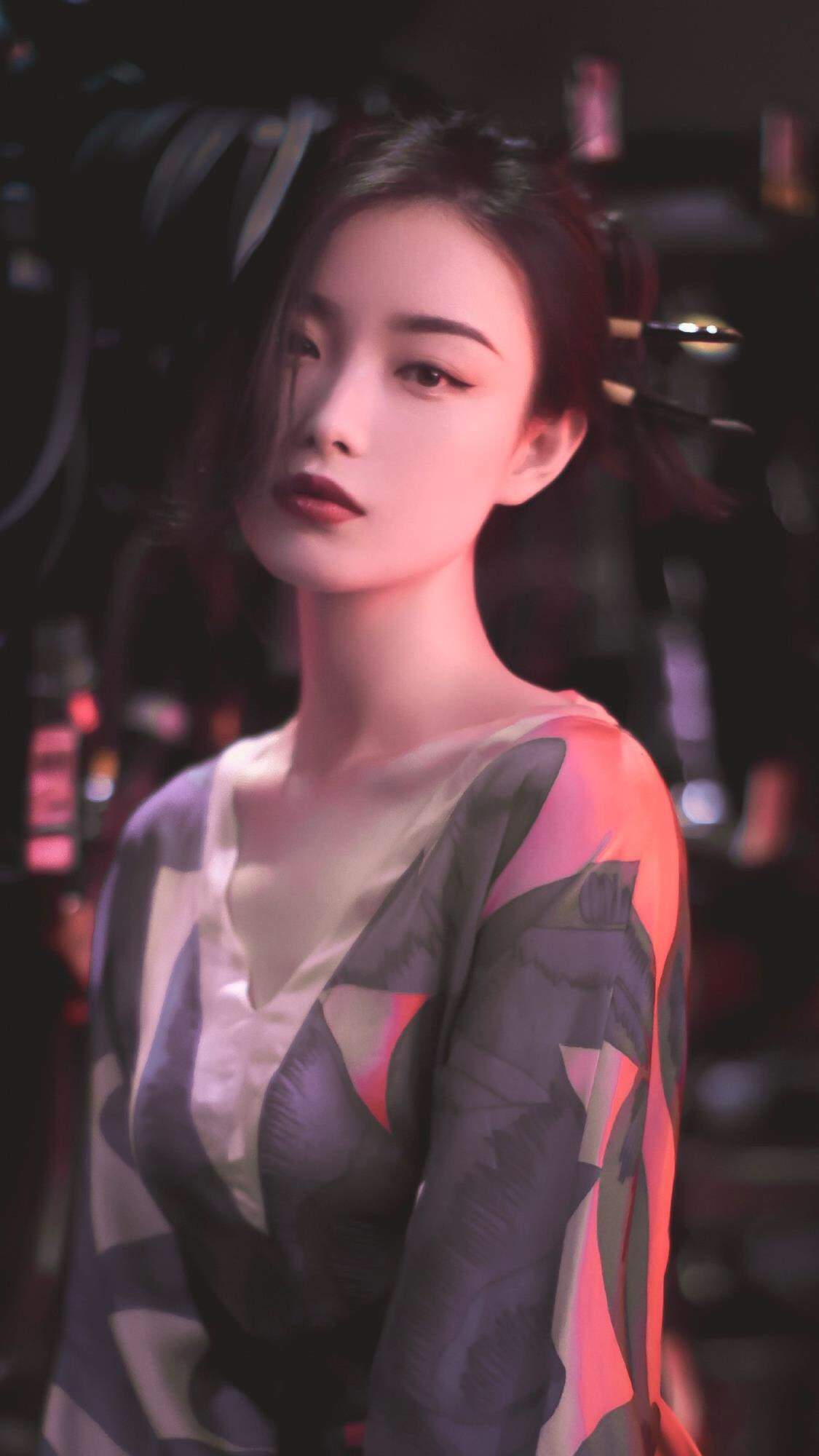 中国内地江苏南京女演员倪妮性感女人味写真图片图片